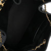 Chanel Black Quilted Caviar Small  25 Hobo Handbag Handbag ad1