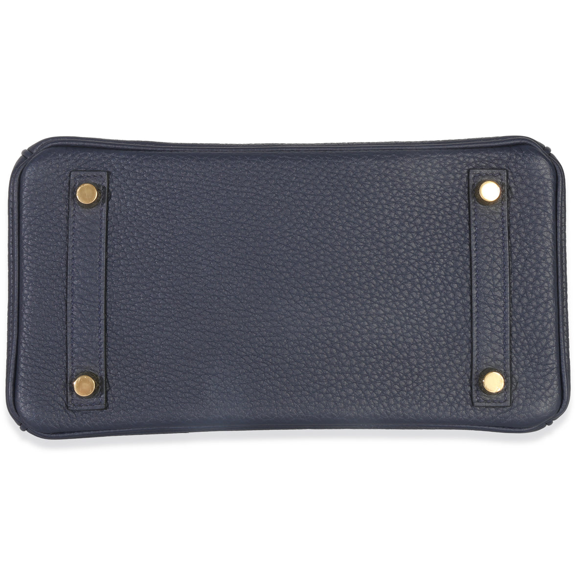 Hermès Bleu Nuit Togo Birkin 25 GHW Handbag stamp