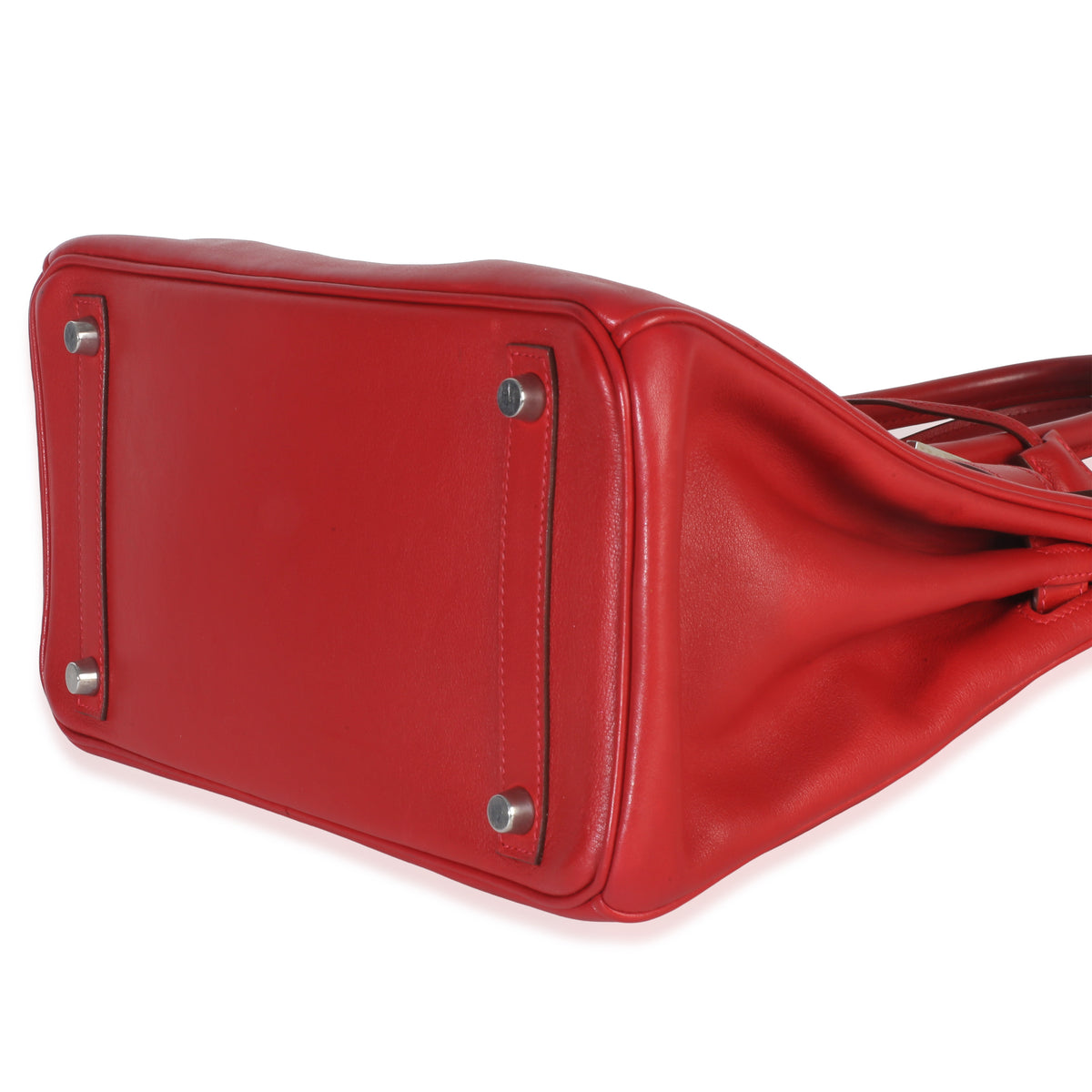 Hermès Rouge Casaque Swift Birkin 30 PHW Handbag box