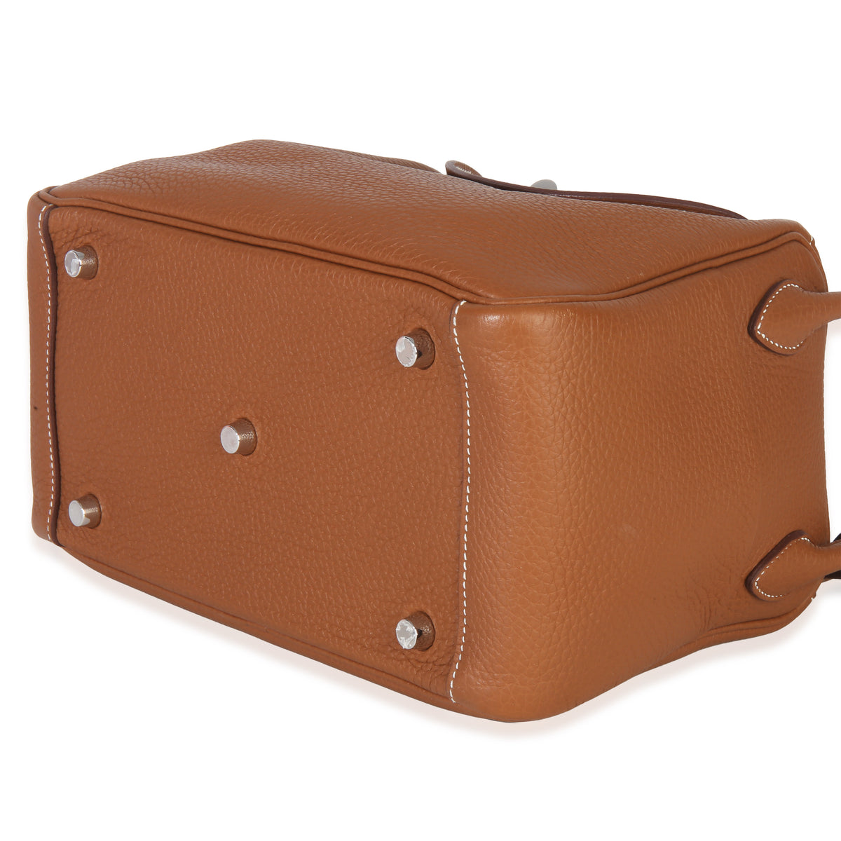 Hermès Gold Clemence Lindy 26 PHW Handbag box