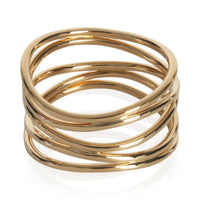 Tiffany & Co. Yellow Gold  Elsa Peretti Wave Ring sv