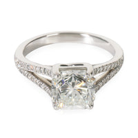 Tiffany & Co. 1.80ct Cut Cornered Mixed Cut Diamond Lucida Engagement Ring fv