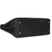 Hermès Vintage Black Ardennes Kelly 32 GHW Handbag clasp