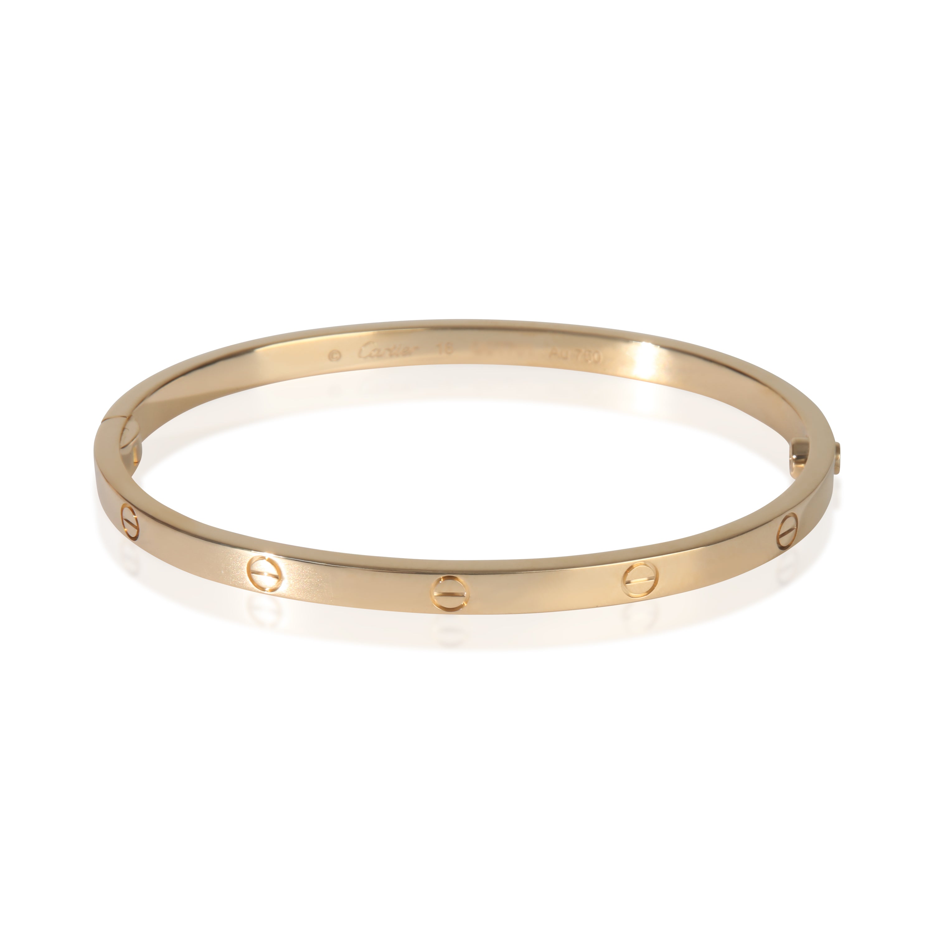 Cartier Yellow Gold  Small Model Love Bracelet fv