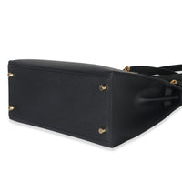 Hermès Black Epsom Kelly Sellier 28 GHW Handbag box