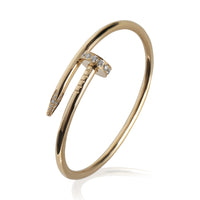 Cartier Yellow Gold Diamond Juste Un Clou Bracelet av