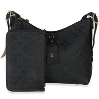 Louis Vuitton Black Giant Monogram Empreinte Carryall PM Handbag ad3