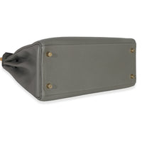 Hermès Gris Meyer Clemence Kelly 28 GHW Handbag av