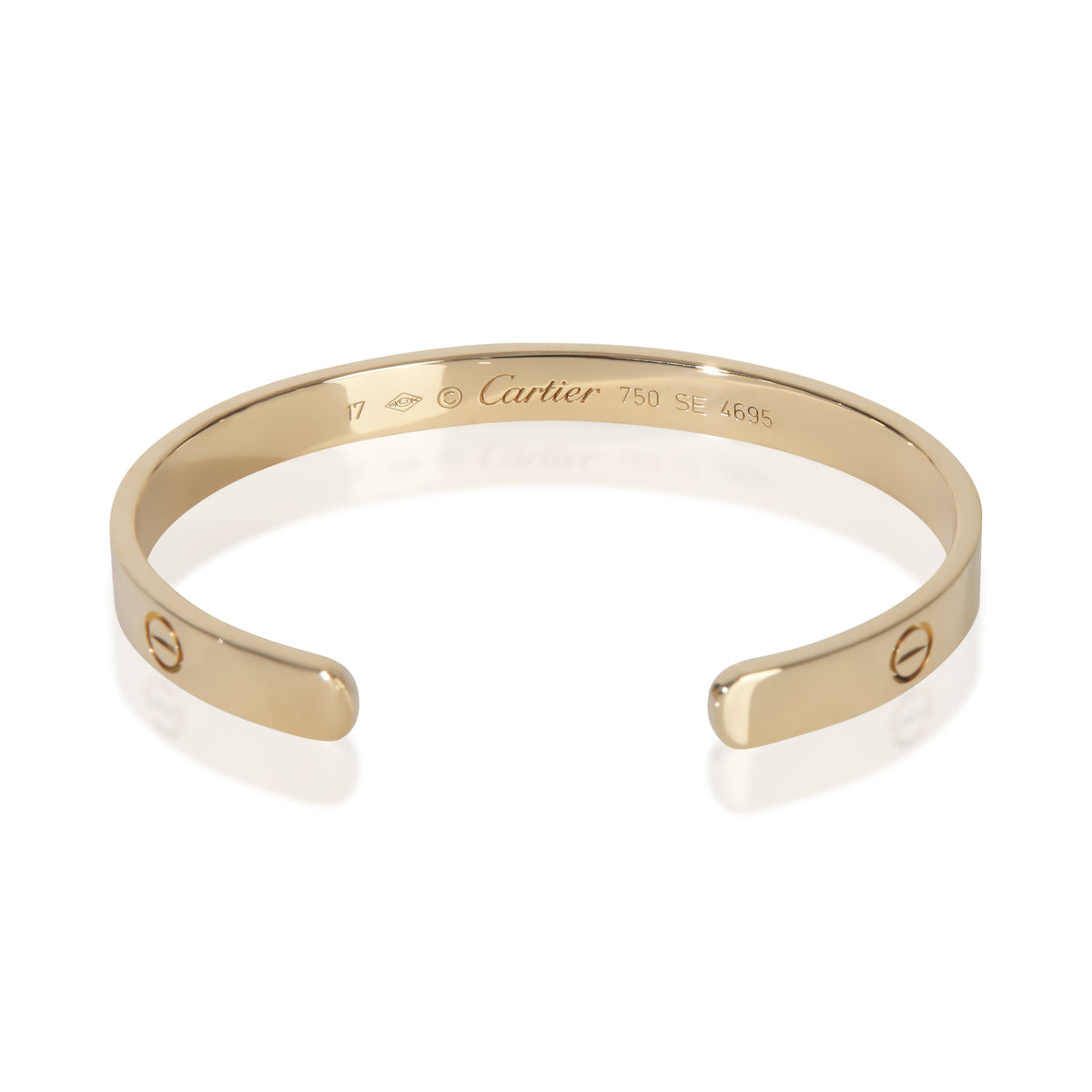 Cartier Yellow Gold  Love Cuff Bracelet pv