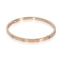 Cartier Rose Gold Diamond Small Model Love Bracelet sv