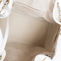 Chanel White Quilted Caviar Large  25 Hobo Handbag Handbag ad3