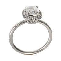 Harry Winston 1.03 ct Cushion Modified Diamond Engagement Ring av