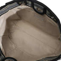 Chanel Blue Canvas Striped Small Deauville Shopping Tote Handbag ad1