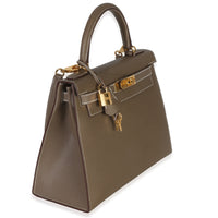 Hermès Etoupe Epsom Sellier Kelly 28 GHW Handbag bv