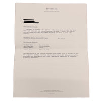 Tiffany & Co. Platinum Diamond Stud Earrings stamp