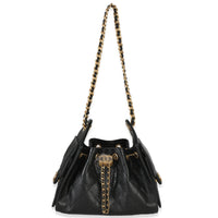 Chanel 26P Black Quilted Caviar Mini  25 Hobo Handbag Handbag av