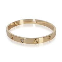 Cartier Yellow Gold Diamond Love Bracelet sv