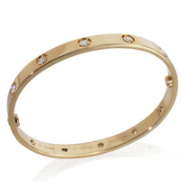 Cartier Yellow Gold Diamond Love Bracelet av