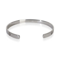 Cartier White Gold  Love Cuff Bracelet pv
