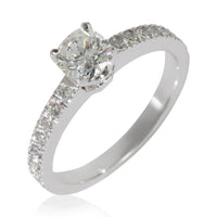 0.41 ct Cushion Diamond Cushion Novo Engagement Ring