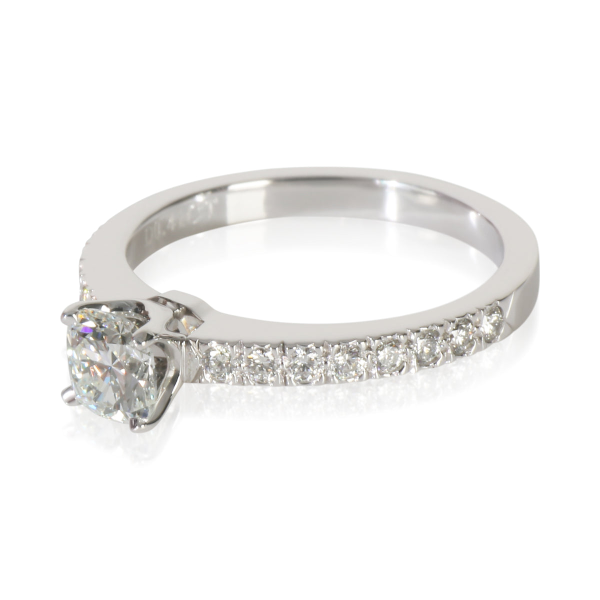 0.41 ct Cushion Diamond Cushion Novo Engagement Ring
